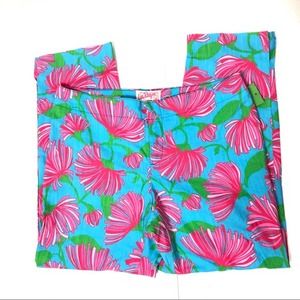 Lilly Pulitzer Vintage TRADEWIND KISSUE Resort Fit Capri Pants 4